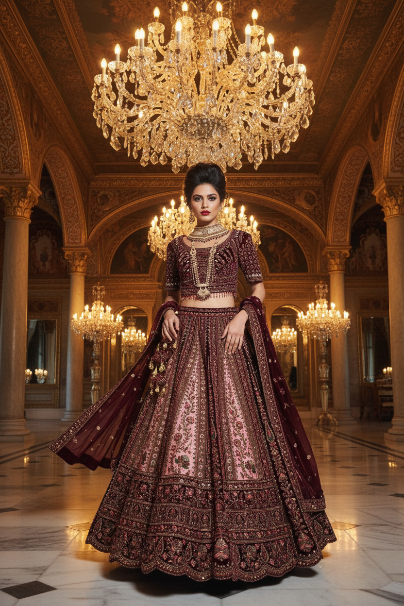 Bordo Lehenga – Osmanlı Sarayı