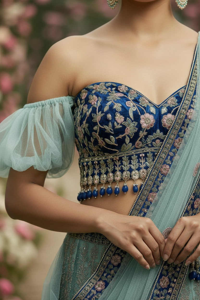 Marudhar Blue & Sky – Bluz Detay
