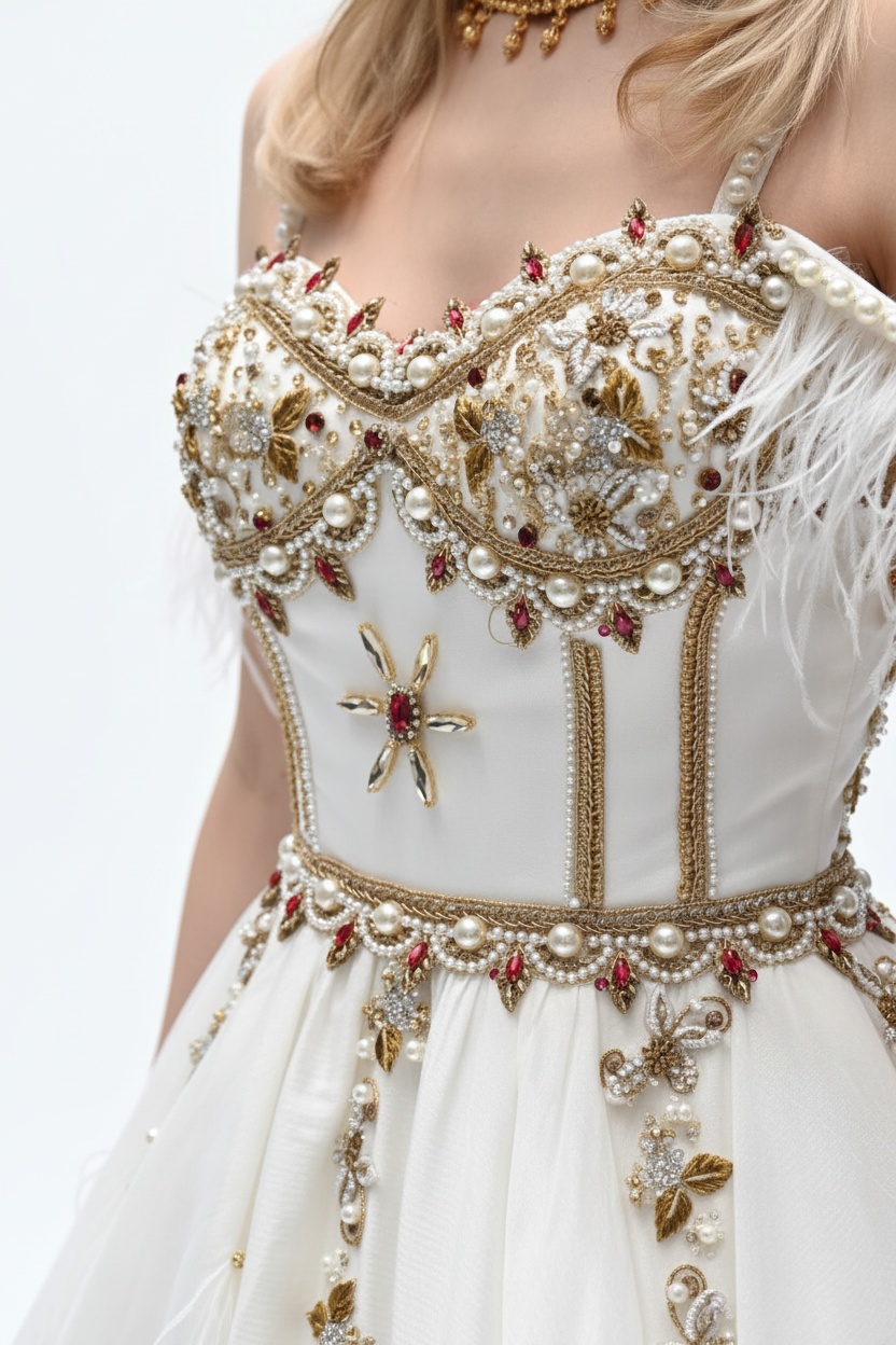 Royal Bridal Gown – Detail Shot
