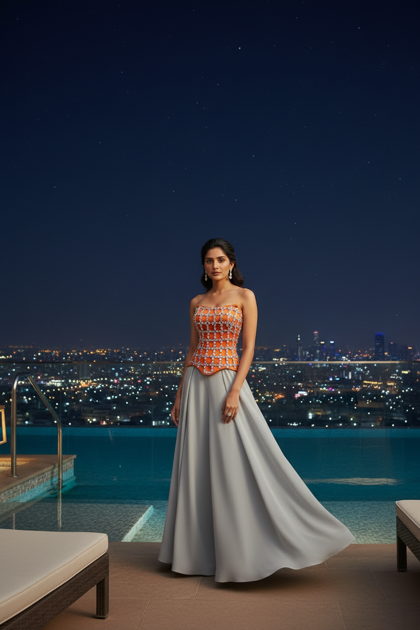 Turuncu Korse – Gece Pool